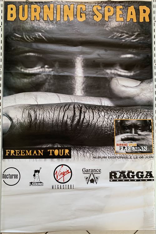 Burning Spear - Freeman Tour - 80x120cm - Affiche État correct - N/A reconditionné disponible sur Fnac