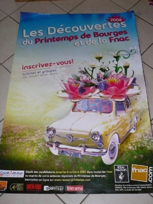 Acheter Printemps de BOURGES - 80x120 cm - AFFICHE / POSTER État correct - 19,99 € Printemps de BOURGES - 80x120 cm - AFFICHE / POSTER État correct - N/A reconditionné disponible sur Fnac