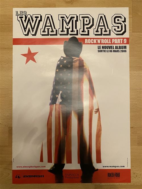 Les Wampas - Rock'N'Roll partie 9 - 40x60cm - Affiche État correct - N/A reconditionné disponible sur Fnac