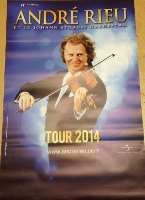 André Rieu - 80x120 cm - AFFICHE / POSTER État correct - N/A reconditionné disponible sur Fnac