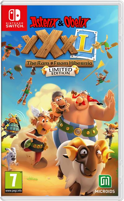 Acheter Asterix & Obelix XXXL : Le belier d’Hibernie Limited Edition Nintendo Switch État correct - 28,15 € Asterix & Obelix XXXL : Le belier d’Hibernie Limited Edition Nintendo Switch État correct - Microids Distribution reconditionné disponible sur Fnac