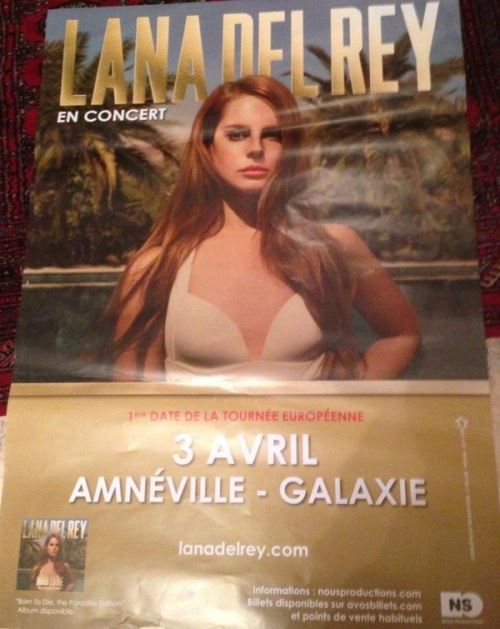 LANA DEL REY - 80x120 cm - AFFICHE / POSTER État correct - N/A reconditionné disponible sur Fnac