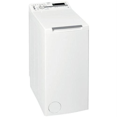 Lave-linge top Whirlpool TDLR62344SFR Blanc Reconditionné État correct - Whirlpool reconditionné disponible sur Fnac