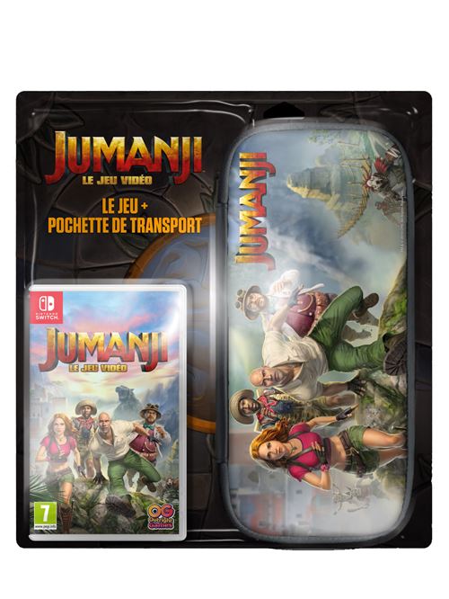 Acheter Jumanji Le Jeu Vidéo Nintendo Switch + Pochette de transport État correct - 18,45 € Jumanji Le Jeu Vidéo Nintendo Switch + Pochette de transport État correct - Bandai Namco reconditionné disponible sur Fnac