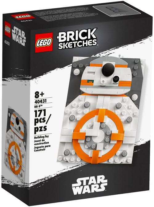 Acheter LEGO® Brick Sketches™ 40431 BB-8 Star Wars État correct - 21,95 € LEGO® Brick Sketches™ 40431 BB-8 Star Wars État correct - N/A reconditionné disponible sur Fnac