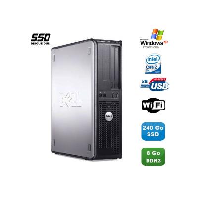 Pc dell optiplex 380 dt core 2 duo e7500 2,92ghz 8go ddr3 240go ssd win xp pro État correct - Dell reconditionné disponible sur Fnac