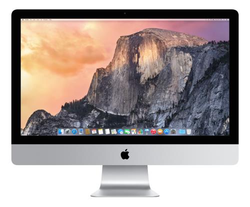 Apple iMac 27 5K Retina 1 To Fusion Drive 8 Go RAM Intel Quad Core i5 à 3,5 GHz MF886 Fin 2014 État correct - Apple reconditionné disponible sur Fnac