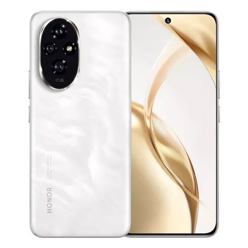 Smartphone Honor 200 blanc 6.7 RAM 12 Go stockage 512 Go État correct - N/A reconditionné disponible sur Fnac