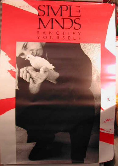 Simple Minds - 95x136 cm - AFFICHE / POSTER État correct - N/A reconditionné disponible sur Fnac