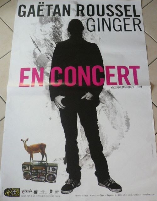 Acheter GAETAN ROUSSEL - 80x120 cm - AFFICHE / POSTER État correct - 17,99 € GAETAN ROUSSEL - 80x120 cm - AFFICHE / POSTER État correct - N/A reconditionné disponible sur Fnac