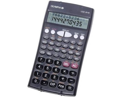 Olympia LCD 8110 Calculatrice scolaire noir Ecran: 10 à pile(s) (l x H x P) 84 x 16 x 153 mm État correct - N/A reconditionné disponible sur Fnac