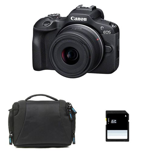EOS R100 + RF-S 18-45mm f/4.5-6.3 IS STM + Sac + Carte SD 8 Go État correct - N/A reconditionné disponible sur Fnac