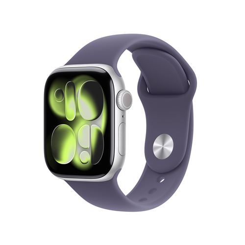 Acheter Apple Watch Series 11 GPS 42mm Boitier en Aluminium Argent avec Bracelet Sport Brume Violette - S/M État correct - 393,22 € Apple Watch Series 11 GPS 42mm Boitier en Aluminium Argent avec Bracelet Sport Brume Violette - S/M État correct - Apple reconditionné disponible sur Fnac