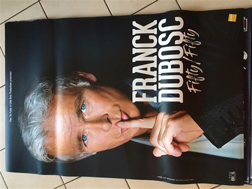 Franck DUBOSC - Fifty/Fifty - AFFICHE État correct - N/A reconditionné disponible sur Fnac