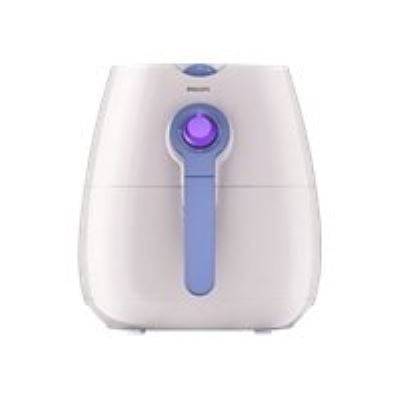 Philips Viva Collection HD9220 AirFryer - Friteuse - 2.2 litres - 1.4 kWatt - blanc/ lavande État correct - Philips reconditionné disponible sur Fnac