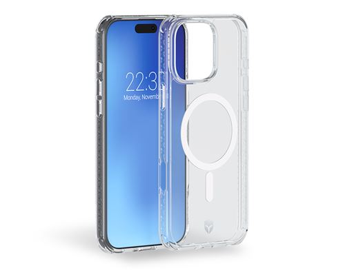 Acheter Coque Renforcée Forcecase compatible MagSafe pour iPhone 16 Pro Max Transparent État correct - 25,99 € Coque Renforcée Forcecase compatible MagSafe pour iPhone 16 Pro Max Transparent État correct - N/A reconditionné disponible sur Fnac