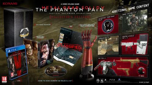 Metal Gear Solid 5 : The Phantom Pain Collector PS4 État correct - Konami reconditionné disponible sur Fnac