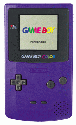 Game Boy Color violette