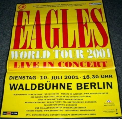 The Eagles - 60x84 cm - AFFICHE / POSTER État correct - N/A reconditionné disponible sur Fnac