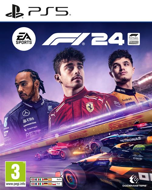 F1 24 PS5 État correct - Bandai Namco reconditionné disponible sur Fnac