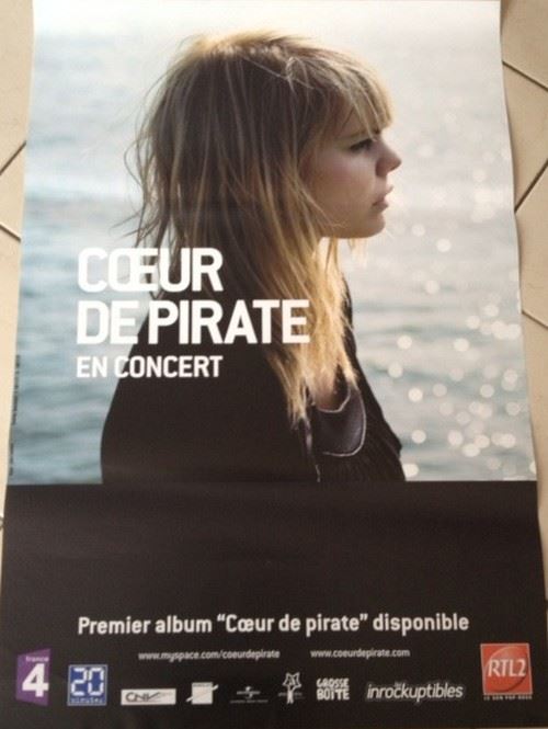 Cœur De Pirate - 70x100 cm - AFFICHE / POSTER État correct - N/A reconditionné disponible sur Fnac