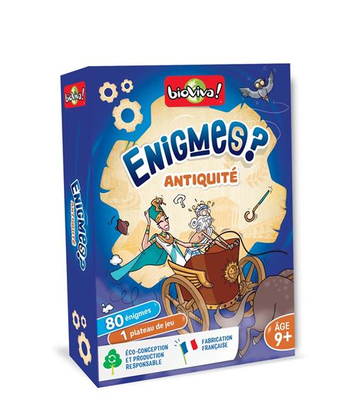 Jeu de cartes Bioviva Enigmes Antiquités État correct - Bioviva reconditionné disponible sur Fnac