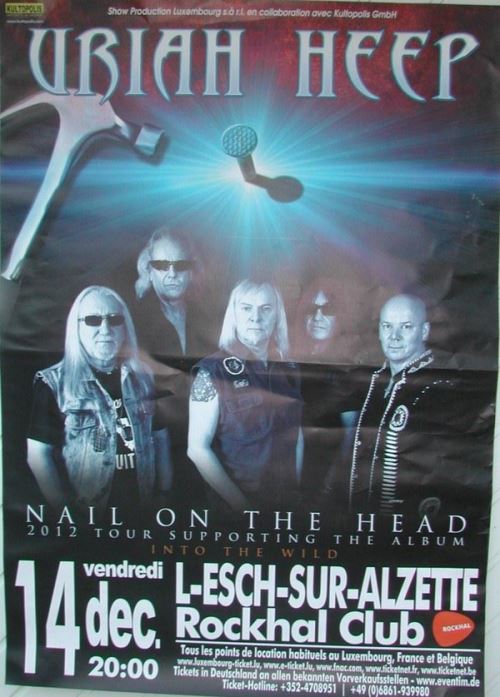 Uriah Heep - 84x120 cm - AFFICHE / POSTER État correct - N/A reconditionné disponible sur Fnac