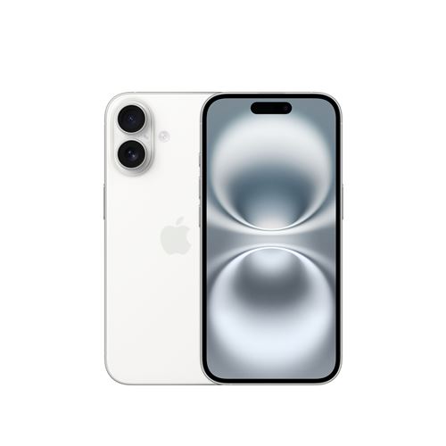 Apple iPhone 16 6,1"" 5G 512 Go Double SIM Blanc État correct - Apple reconditionné disponible sur Fnac