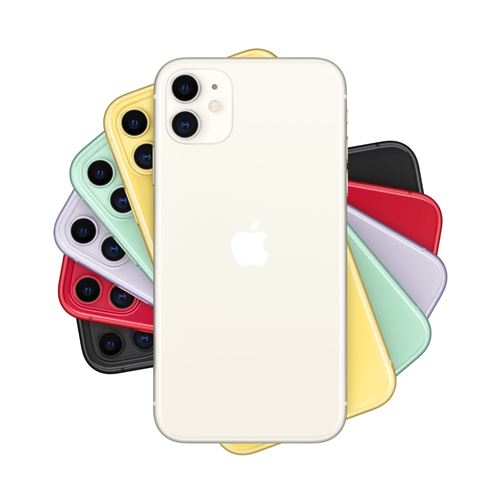 Apple iPhone 11 6.1"" 64 Go Double SIM Blanc V2 État correct - Apple reconditionné disponible sur Fnac