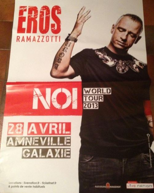 Eros Ramazzotti - 80x120 cm - AFFICHE / POSTER État correct - N/A reconditionné disponible sur Fnac