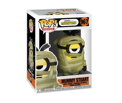 Acheter Figurine Funko Pop Movies Minions Mummy Stuart État correct - 30,12 € Figurine Funko Pop Movies Minions Mummy Stuart État correct - Funko reconditionné disponible sur Fnac