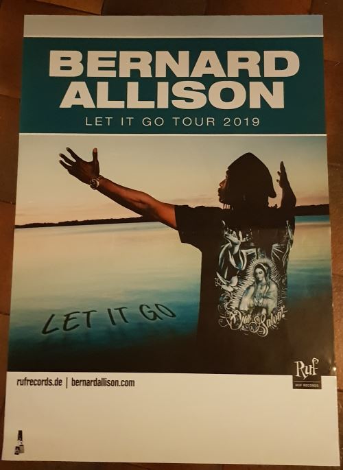 Bernard ALLISON - Let It Go Tour 2019 - AFFICHE État correct - N/A reconditionné disponible sur Fnac