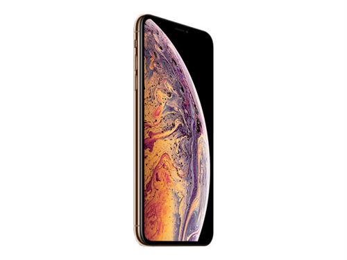 Apple iPhone XS Max - 4G smartphone - double SIM / Mémoire interne 64 Go - écran OEL - 6.5"" - 2688 x 1242 pixels (120 Hz) - 2x caméras arrière 12 MP, 12 MP - 2x front cameras 7 MP - or État correct - N/A reconditionné disponible sur Fnac