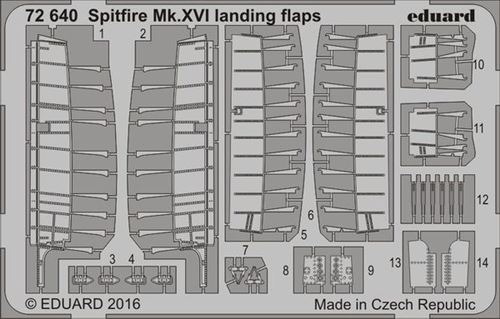Spitfire Mk.xvi Landing Flaps F.eduard - 1:72e - Eduard Accessories État correct - N/A reconditionné disponible sur Fnac