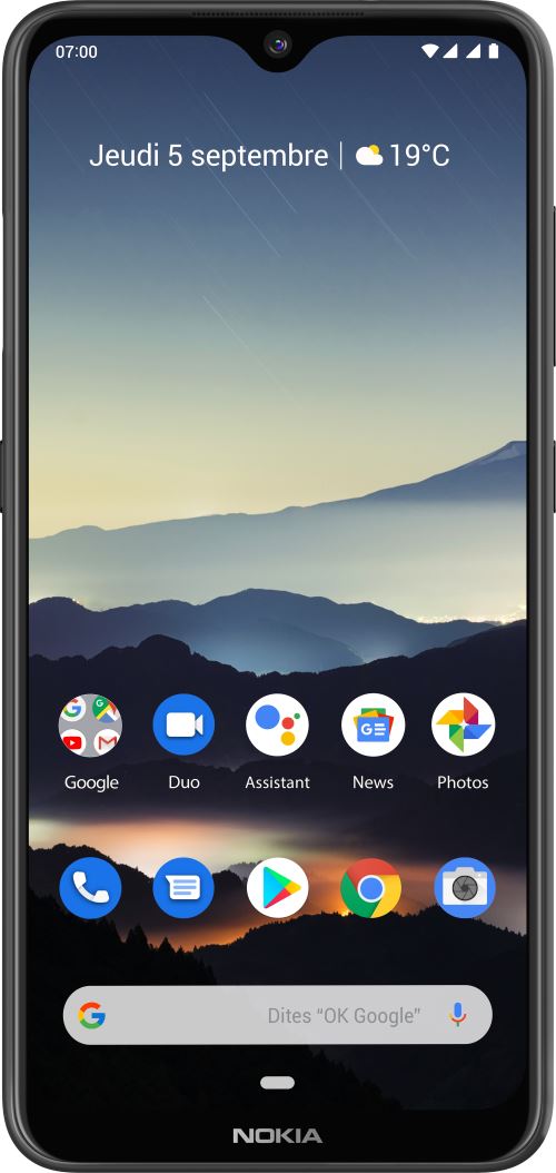 Smartphone Nokia 7.2 Double SIM 128 Go Gris foncé - État correct Nokia sur Fnac