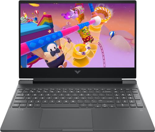 PC portable Gaming HP Victus 15-fb3002nf 15,6"" Full HD 144 Hz Copilot AMD Ryzen™ AI 5 16 Go RAM 512 Go SSD Nvidia GeForce RTX 5050 Argent mica État correct - Hewlett-Packard reconditionné disponible sur Fnac