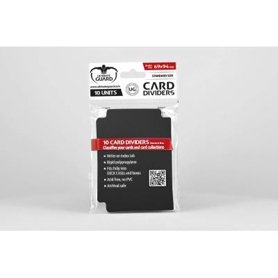 Ultimate Guard - 10 intercalaires pour cartes Card Dividers taille standard Noir État correct - Ultimate Guard reconditionné disponible sur Fnac