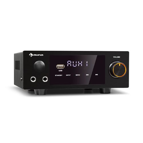 auna AMP-2 DG Amplificateur HiFi stéréo & karaokße 2x50W RMS , Bluetooth / USB État correct - N/A reconditionné disponible sur Fnac