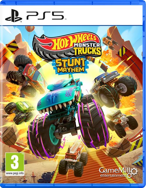 Hot Wheels Monster Truck Stunt Mayhem PS5 État correct - Just for Games reconditionné disponible sur Fnac