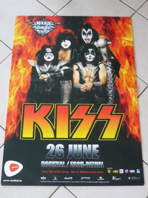 KISS - 60x80 cm - AFFICHE / POSTER État correct - N/A reconditionné disponible sur Fnac