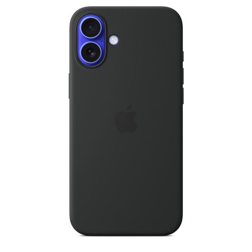 Acheter Coque en silicone avec MagSafe pour iPhone 16 Plus Noir État correct - 44,90 € Coque en silicone avec MagSafe pour iPhone 16 Plus Noir État correct - Apple reconditionné disponible sur Fnac
