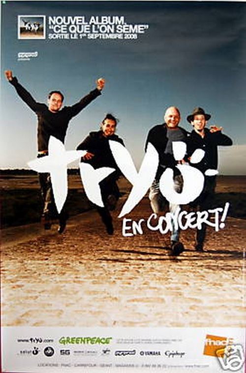 TRYO - 80x120 cm - AFFICHE / POSTER État correct - N/A reconditionné disponible sur Fnac