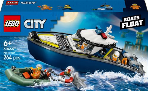 LEGO® City 60456 La course-poursuite en bateau de police État correct - Lego City reconditionné disponible sur Fnac