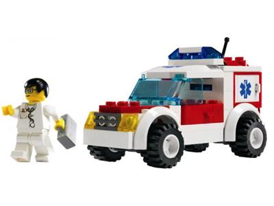 LEGO - 7902 - La voiture du docteur État correct - Lego reconditionné disponible sur Fnac