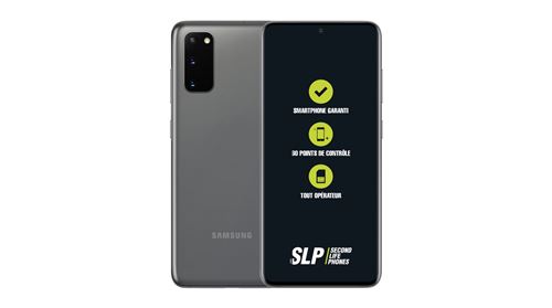 Smartphone Samsung Galaxy S20 128 Go 6.2"" Gris Double SIM Reconditionné Grade Premium Slp - État correct Saint Laurent Paris sur Fnac