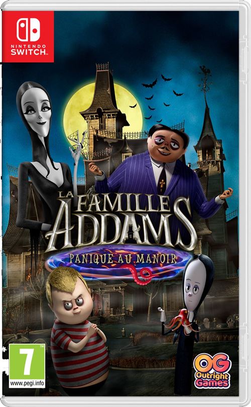 La famille Addams : Panique au manoir Nintendo Switch État correct - Bandai Namco reconditionné disponible sur Fnac