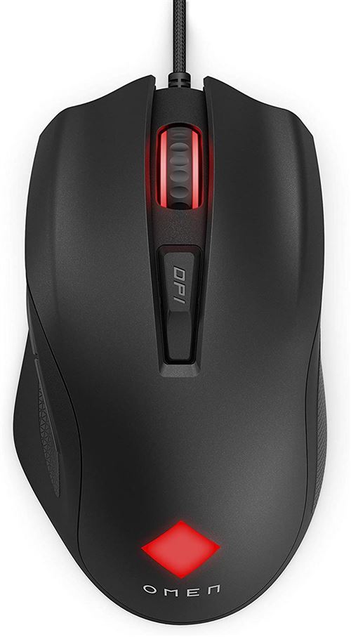 HP Vector Essential - Souris - pour droitiers - 6 boutons - filaire - USB 2.0 - noir - pour HP 21, 22, 24, 27; Pavilion 24, 27, 32, TP01 État correct - N/A reconditionné disponible sur Fnac