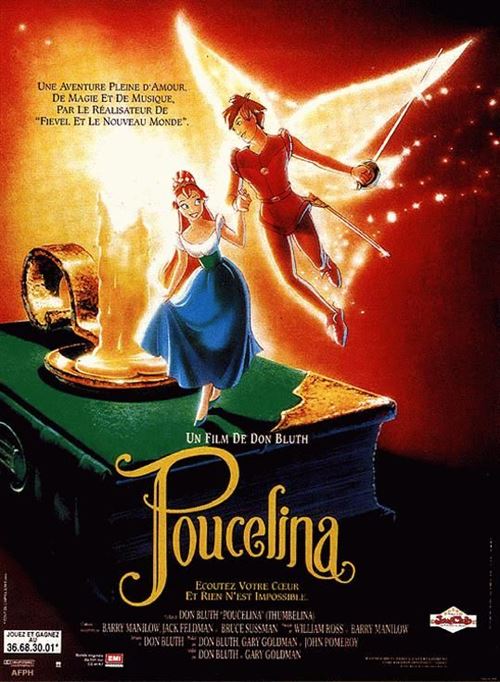 Affiche de Cinéma Originale - Poucelina - 120x160cm État correct - N/A reconditionné disponible sur Fnac