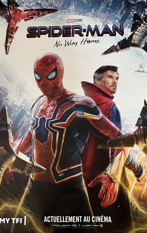 Affiche Publicitaire - Spider-Man - No Way Home - 120x175cm État correct - N/A reconditionné disponible sur Fnac