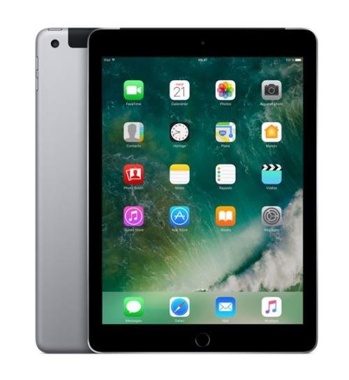 Apple 9.7-inch iPad Wi-Fi + Cellular - 5ème génération - tablette - 32 Go - 9.7"" IPS (2048 x 1536) - 3G, 4G - LTE - gris sidéral État correct - Apple reconditionné (offre indisponible)
